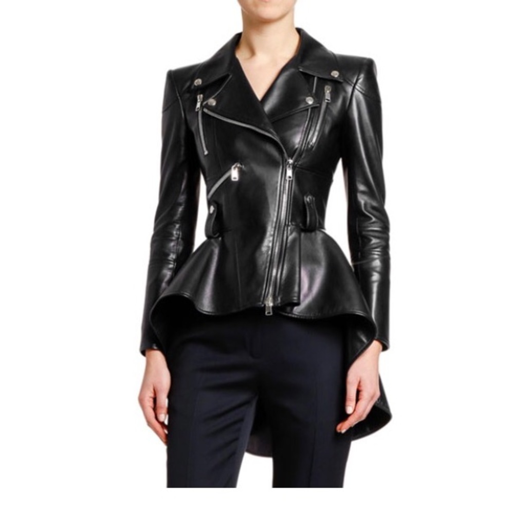 Takitop Black “faux” leather jacket